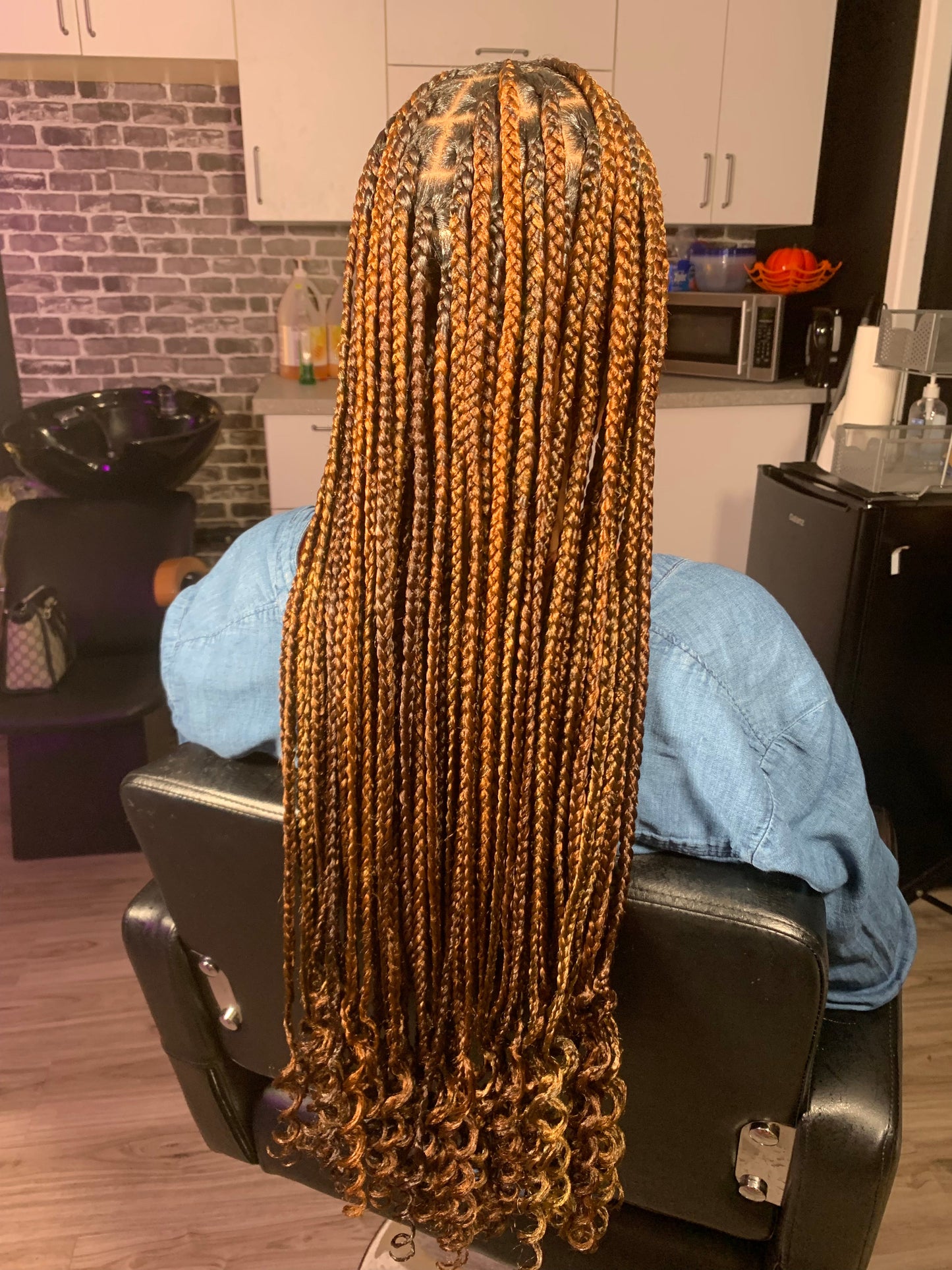 Knotless Braids/ Box Braids Touch Up